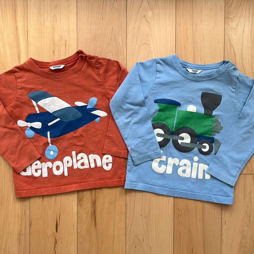 Mini Boden Long Sleeve Tee Bundle